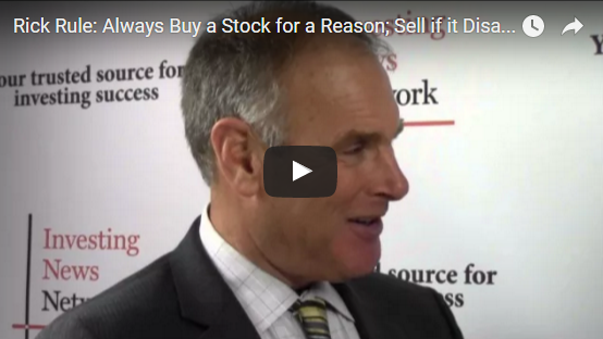 Video-Interview with Rick Rule: Always Buy a Sto...